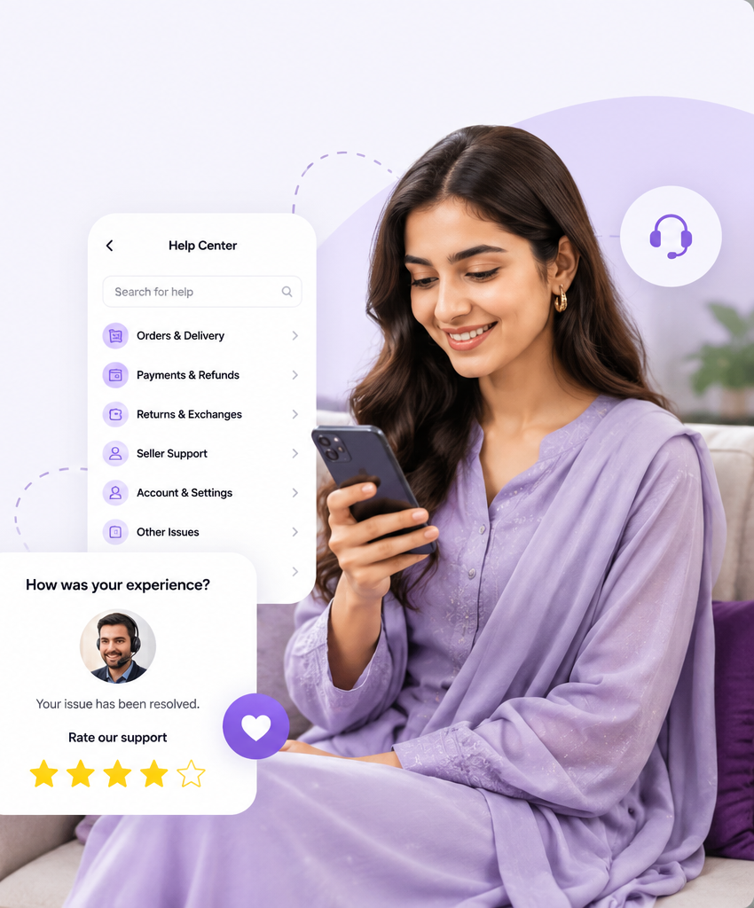 EasyBazaar Support Dashboard